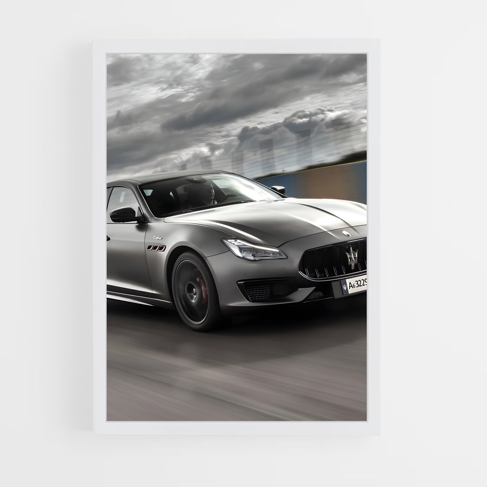 Poster Quattroporte Émotions – affiche Maserati (vue 3)